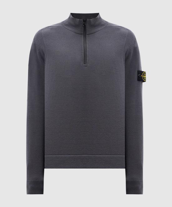 26SS 스톤 아일랜드 집업 니트 5100049S01B0V0020 Grey