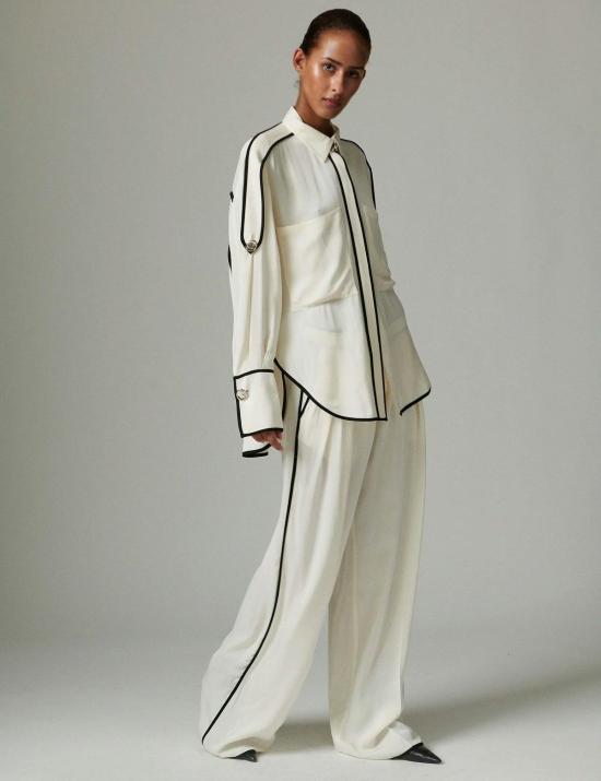  Day Birger et Mikkelsen 블라우스 Day Birger Et Mikkelsen Stello 탑 제트 스트림 - OTHER BRANDS