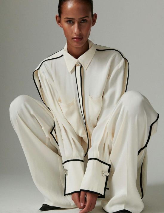  Day Birger et Mikkelsen 블라우스 Day Birger Et Mikkelsen Stello 탑 제트 스트림 - OTHER BRANDS