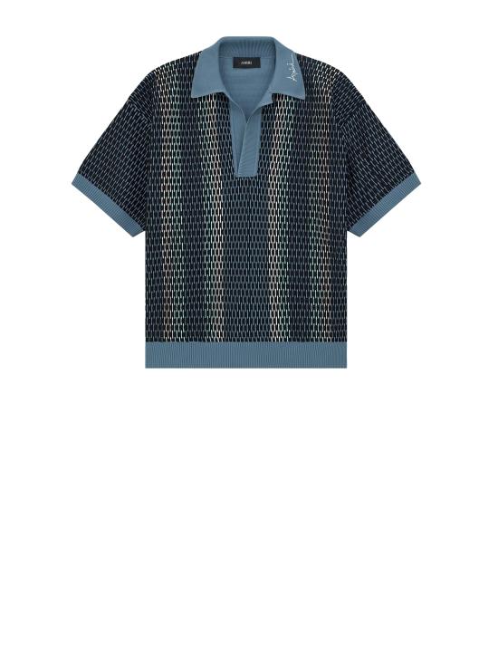 26SS 아미리 폴로 티셔츠 AMTOKN1059 420 Blue