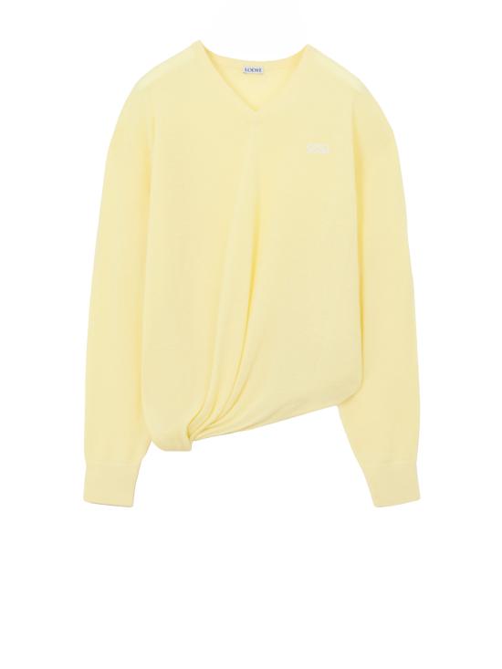 26SS 로에베 스웨터 S540Y14KHD 8140 LIGHT YELLOW