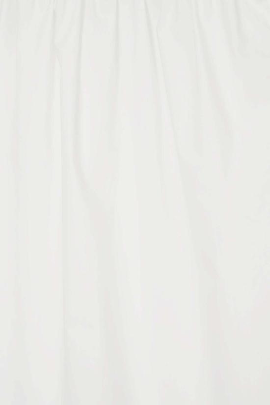  더룸 민소매 티셔츠 직조 방식으로 만든 주름 장식 멍에 셔츠 - THE LOOM