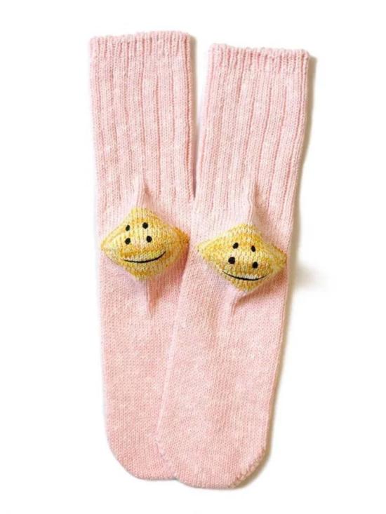  캐피탈 양말 56 얀 3x1 립 레인보우 해피 힐