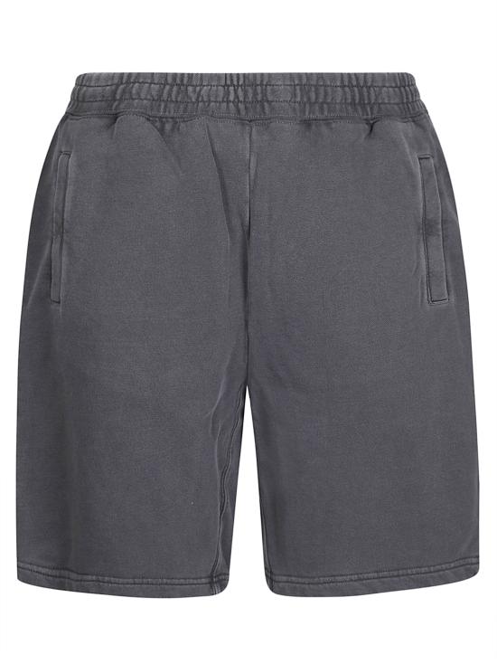 26SS 칼하트 WIP 넬슨 스웨트 쇼츠 I030130 89GD BLACK GARMENT DYED DOM