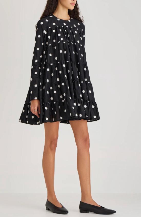  Merlette 숏 원피스 Soliman 드레스 Ikat Emb Dot - OTHER BRANDS