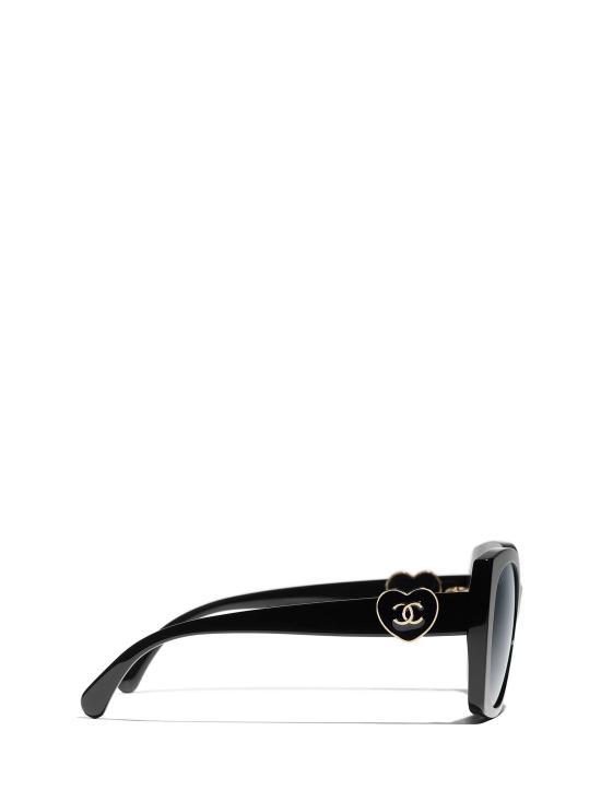 26FW 샤넬 선글라스 CH5519 C622S8 BLACK - CHANEL