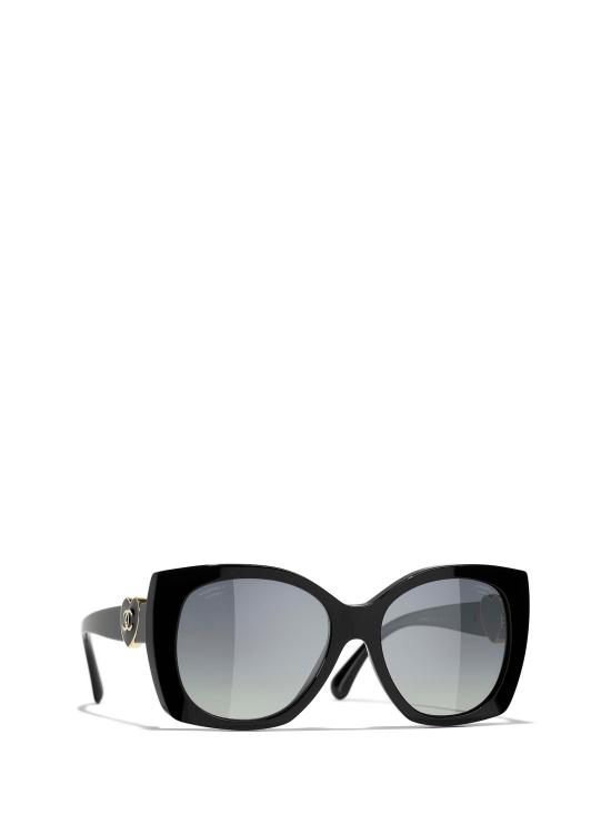 26FW 샤넬 선글라스 CH5519 C622S8 BLACK - CHANEL