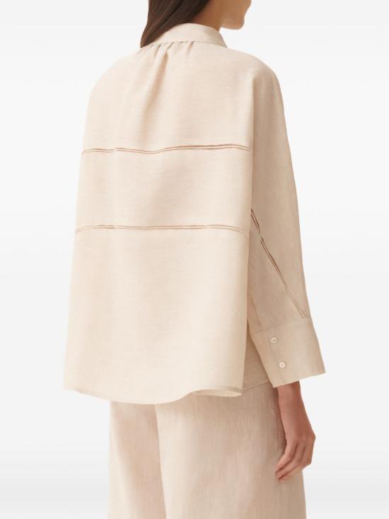 26SS 파비아나 필리피 셔츠 CAD276F309 M1610160 Naturale - FABIANA FILIPPI