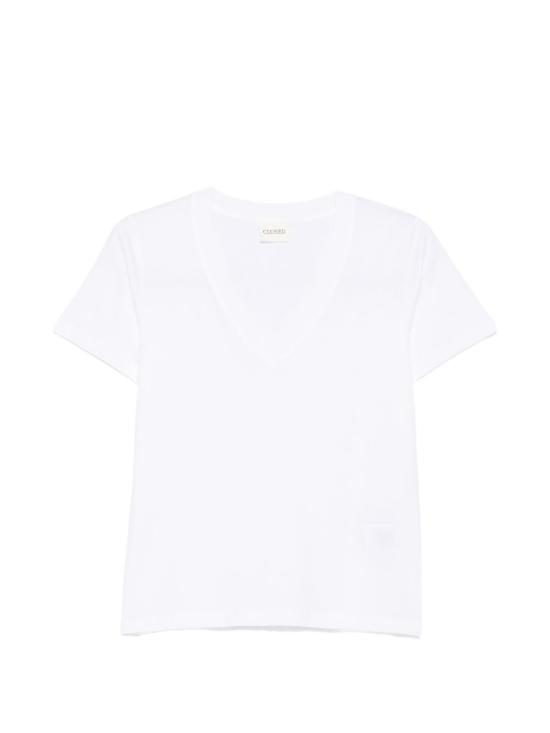 26SS 클로즈드 반팔 티셔츠 C95616 40N22200 Bianco