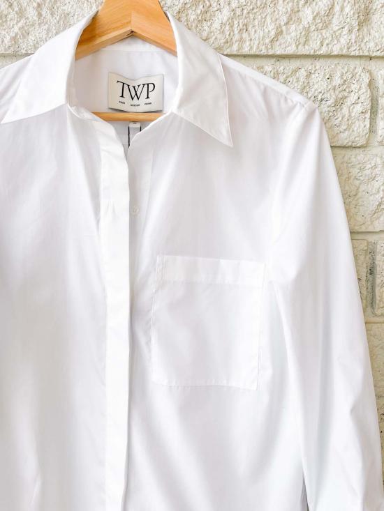  티더블유피 셔츠 Twp 남자친구 셔츠 화이트 - TWP