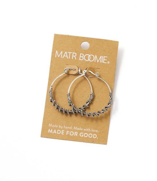  마트르 부미 이어링 Matr Boomie Rani 후프 귀걸이 - MATR BOOMIE