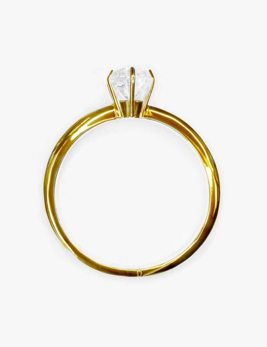  마를란드 백커스 목걸이/팬던트 말랜드 백커스의 빅 링 네크리스 - MARLAND BACKUS