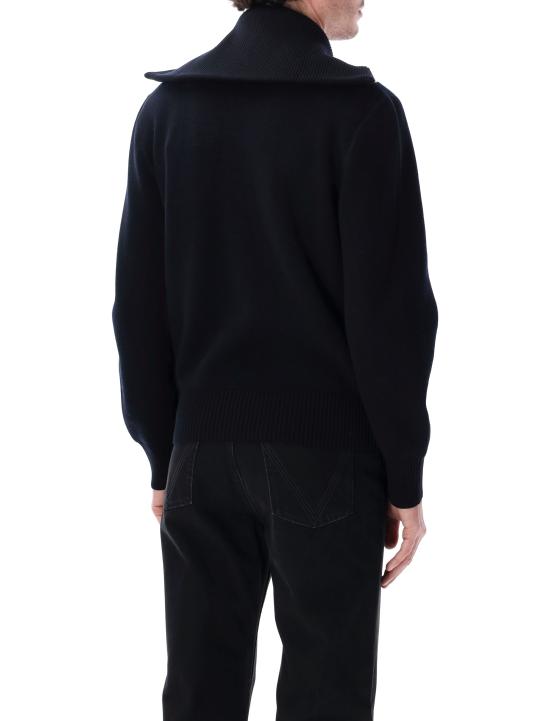 26SS 보테가베네타 집업 니트 862729V68M0 4071 MID BLUE - BOTTEGA VENETA