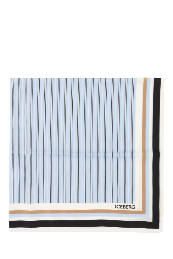 26SS 아이스 비 아이스버그 머플러/스카프 65026910 RD11 LIGHT BLUE WHITE
