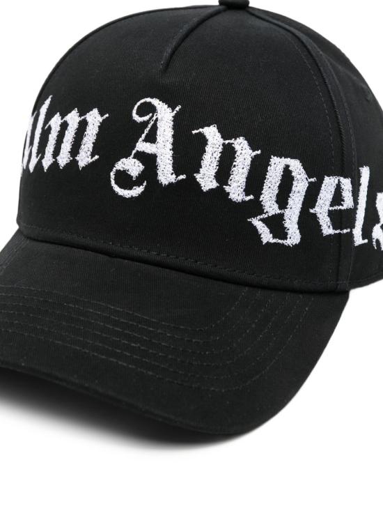 26SS 팜앤젤스 볼캡 PMLB104S26 FAB0031003 Black off white - PALM ANGELS