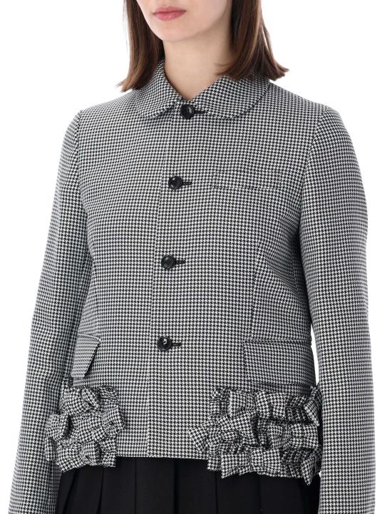 26SS 꼼데가르송 수트 자켓 NQJ002 1 BLACK WHITE - COMME DES GARCONS