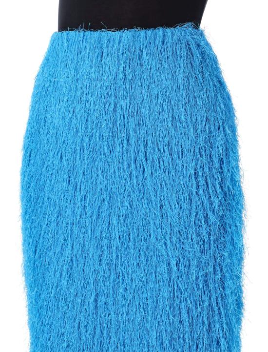 26SS 드리스 반 노튼 롱 스커트 2610108603038 503 TURCHESE - DRIES VAN NOTEN