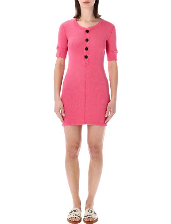 26SS 끌로에 숏 원피스 CH26UJR14089 6X9 ROSY CHERRY