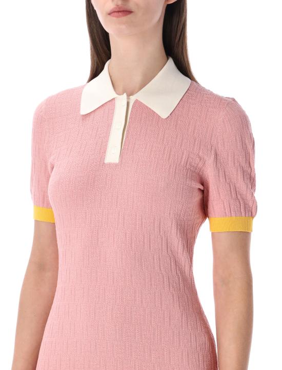 26SS 펜디 미디 원피스 FZDE35AW4S F1W0S Rosa - FENDI