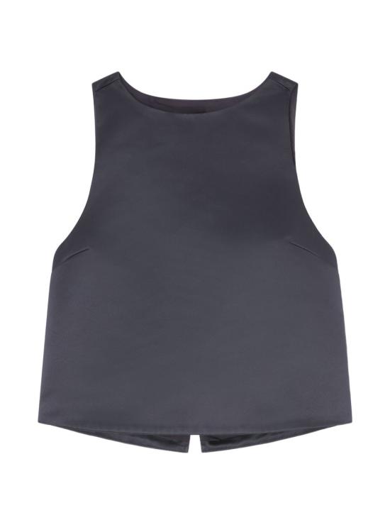 26SS 가니 민소매 티셔츠 A1040258 099 Nero