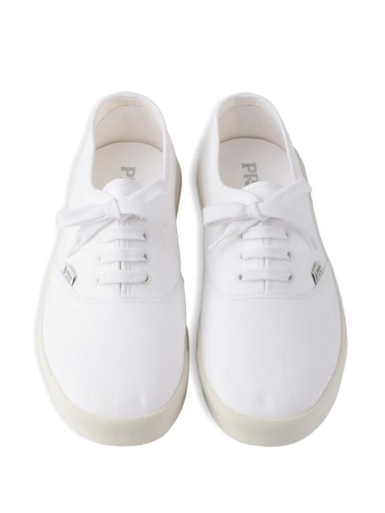 26SS 프라다 드릴 패브릭 스니커즈 2EE467 3LKE F0009 WHITE DOM - PRADA