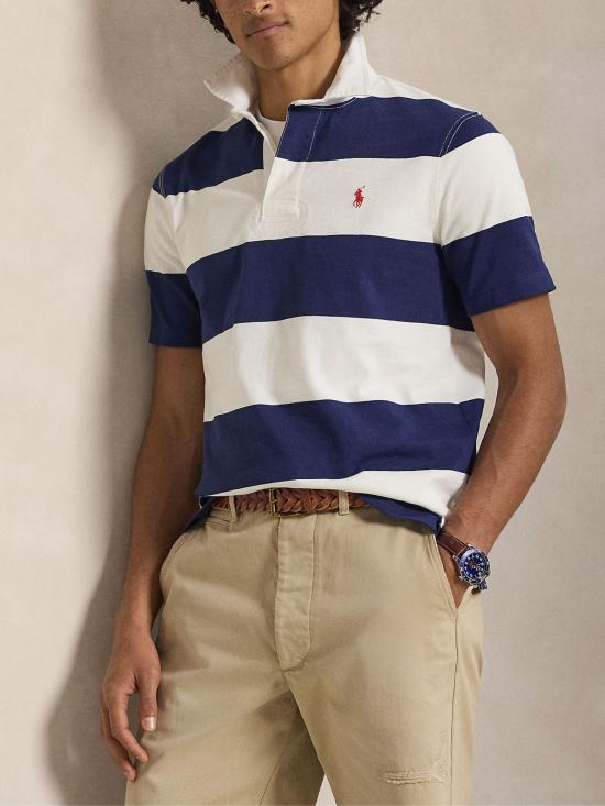 26SS 랄프 로렌 폴로 티셔츠 710964538 501 Blue - RALPH LAUREN