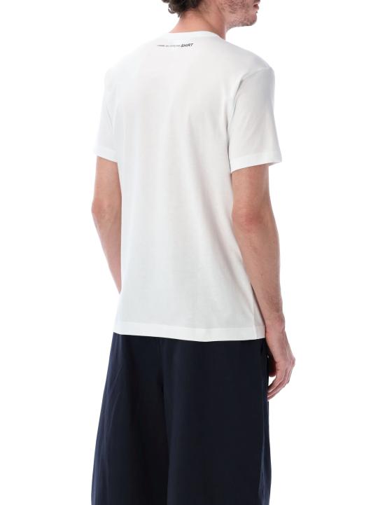 26SS 꼼데가르송 반팔 티셔츠 FQ T003 051 Bianco - COMME DES GARCONS