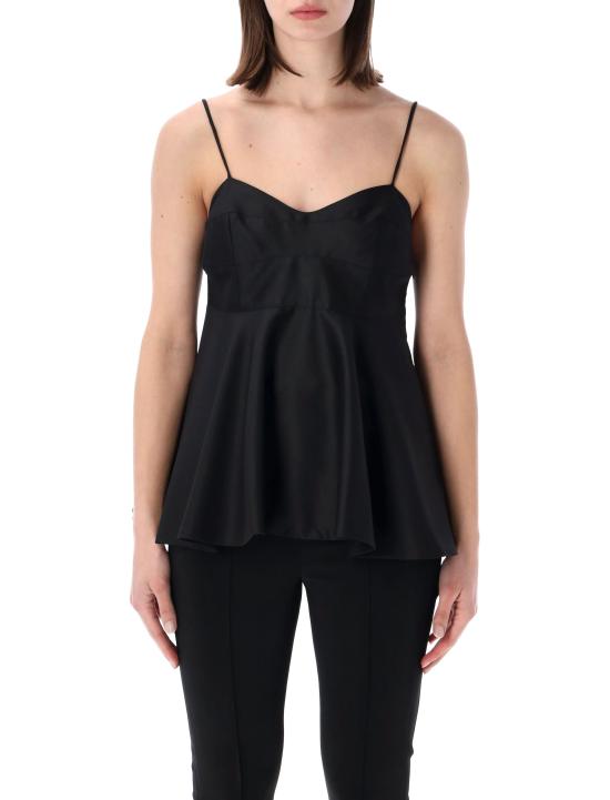 26SS 로에 민소매 티셔츠 41920127 001 Nero