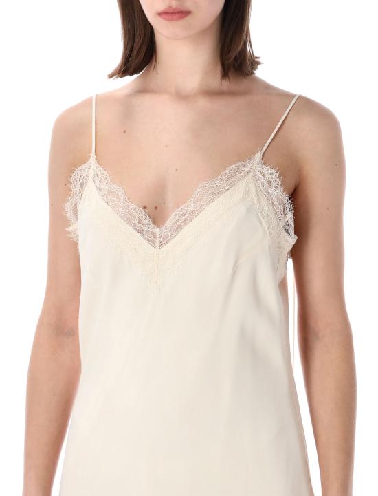 26SS 로에 미디 원피스 41933267 112 Beige - ROHE