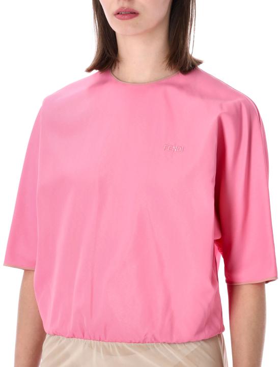 26SS 펜디 반팔 티셔츠 FS8344AW9B F1W0E Rosa - FENDI