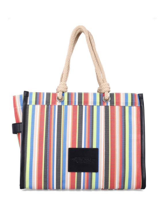 26SS 마크제이콥스 토트백 2S6HTT022H02 630 RED MULTI STRIPED - MARC JACOBS