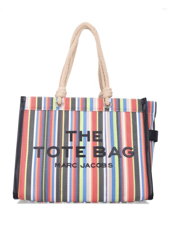 26SS 마크제이콥스 토트백 2S6HTT022H02 630 RED MULTI STRIPED