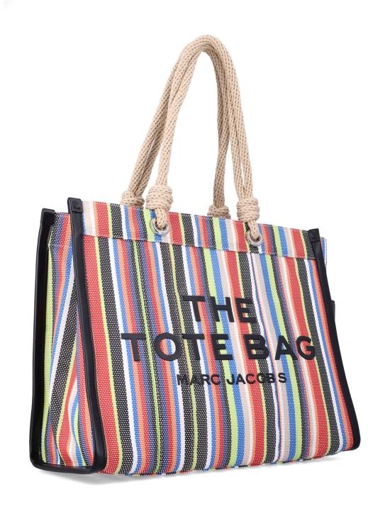 26SS 마크제이콥스 토트백 2S6HTT022H02 630 RED MULTI STRIPED - MARC JACOBS