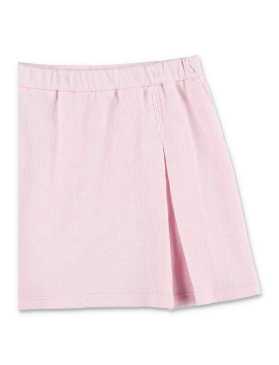 26SS [키즈] 구찌 스커트 852823XJHA9 5399 BABY PINK - GUCCI