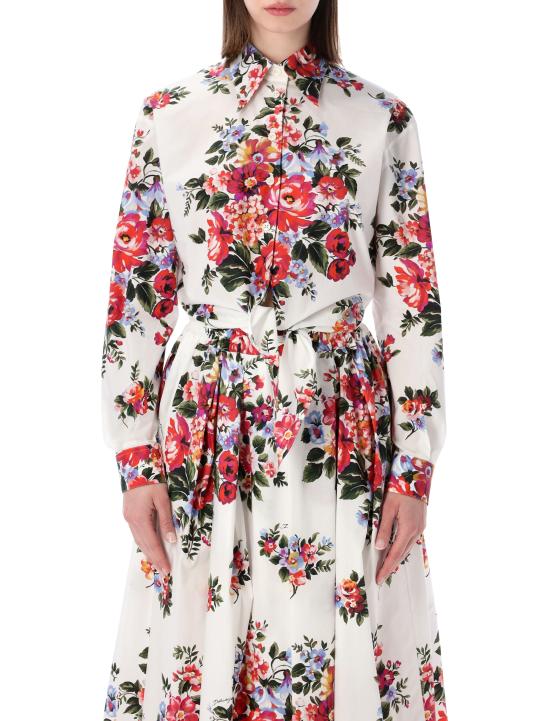 26SS 돌체앤가바나 블라우스 F5T76THS5UU HA5ZO MAZZO DI FIORI BIANCO