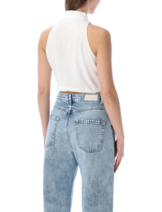 26SS 라코스테 민소매 티셔츠 PF3123 001 Bianco - LACOSTE