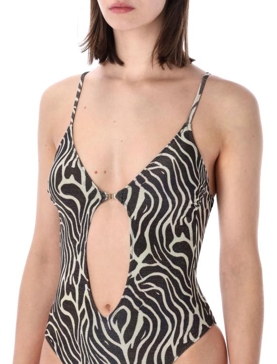 26SS 마티네 원피스 수영복 CB7059 ZEBRATO BI ZEBRATO BIANCO - MATINEE