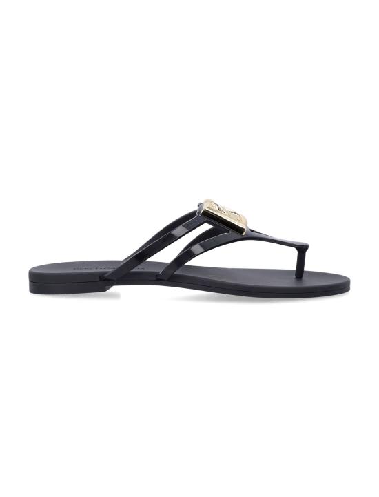 26SS 돌체앤가바나 러버 비치웨어 슬라이드 CW2418AY817 8E831