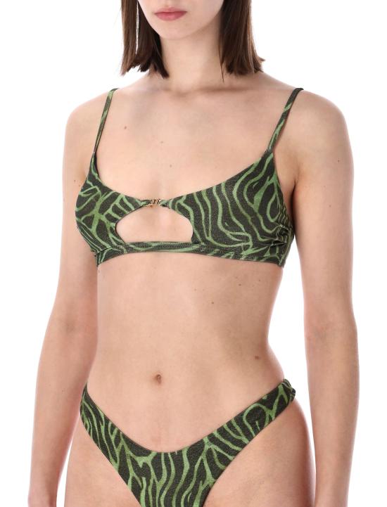 26SS 마티네 비키니 수영복 CB7034 ZEBRATO VE ZEBRATO VERDE - MATINEE