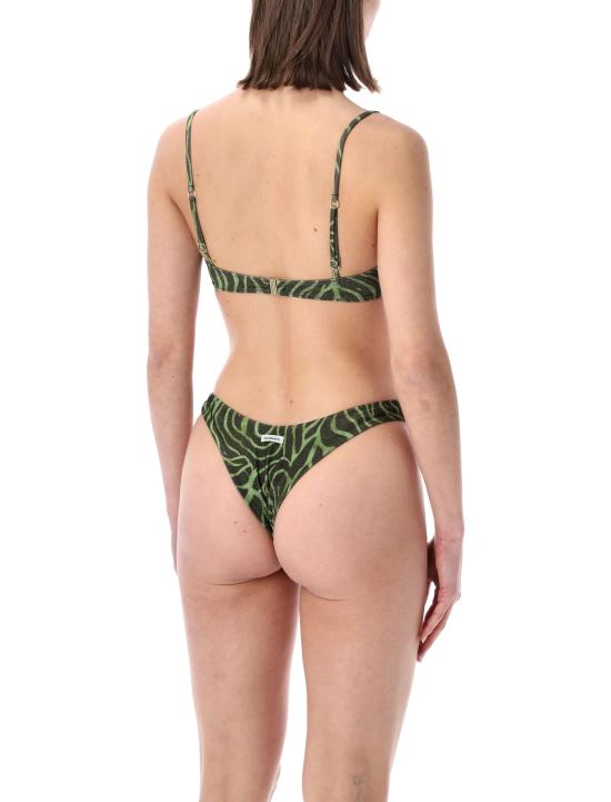 26SS 마티네 비키니 수영복 CB7034 ZEBRATO VE ZEBRATO VERDE - MATINEE