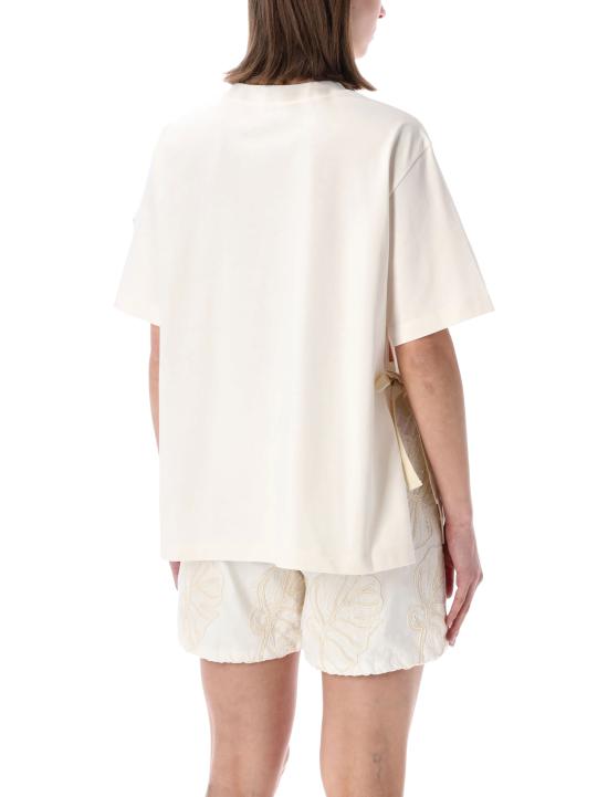 26SS 몽클레어 반팔 티셔츠 8C0004489B8U 034 Bianco - MONCLER