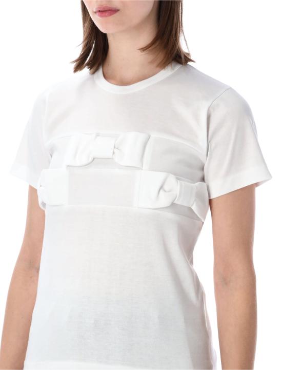 26SS 꼼데가르송 반팔 티셔츠 NQT003 1 Bianco - COMME DES GARCONS