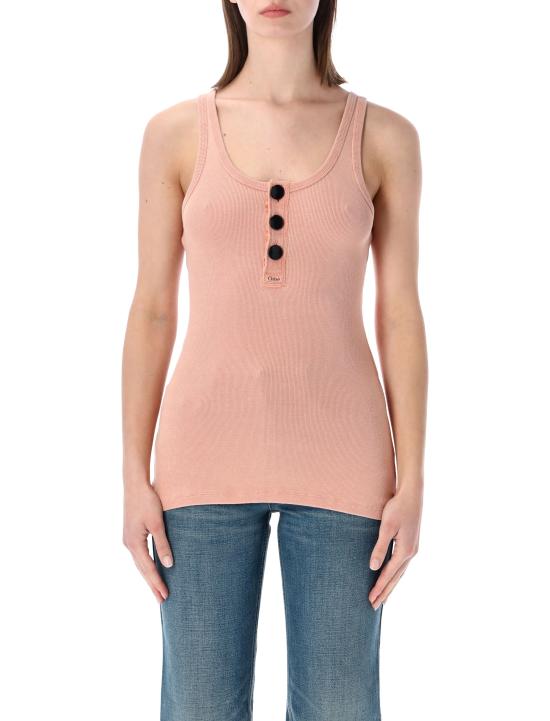 26SS 끌로에 민소매 티셔츠 CH26UJH02089 81Q CORAL SAND
