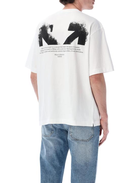 26SS 오프화이트 반팔 티셔츠 OMAA120S26JER008 1000 Bianco - OFF WHITE