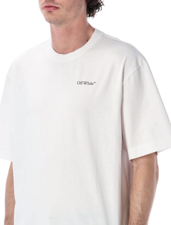 26SS 오프화이트 반팔 티셔츠 OMAA120S26JER008 1000 Bianco - OFF WHITE