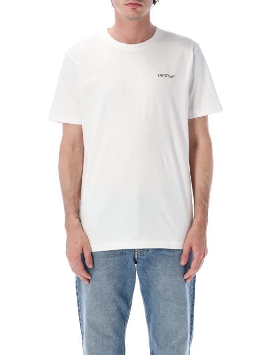 26SS 오프화이트 반팔 티셔츠 OMAA027S26JER001 1000 Bianco