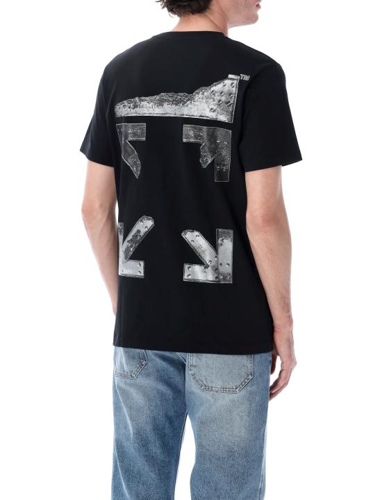 26SS 오프화이트 반팔 티셔츠 OMAA027S26JER001 0001 Nero - OFF WHITE