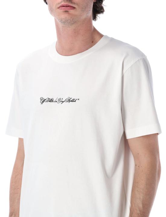 26SS 오프화이트 반팔 티셔츠 OMAA027S26JER002 1000 Bianco - OFF WHITE