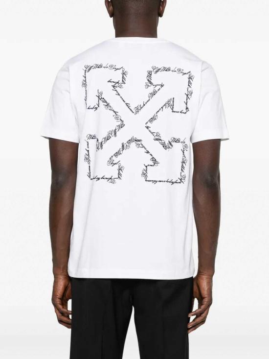 26SS 오프화이트 반팔 티셔츠 OMAA027S26JER002 1000 Bianco - OFF WHITE