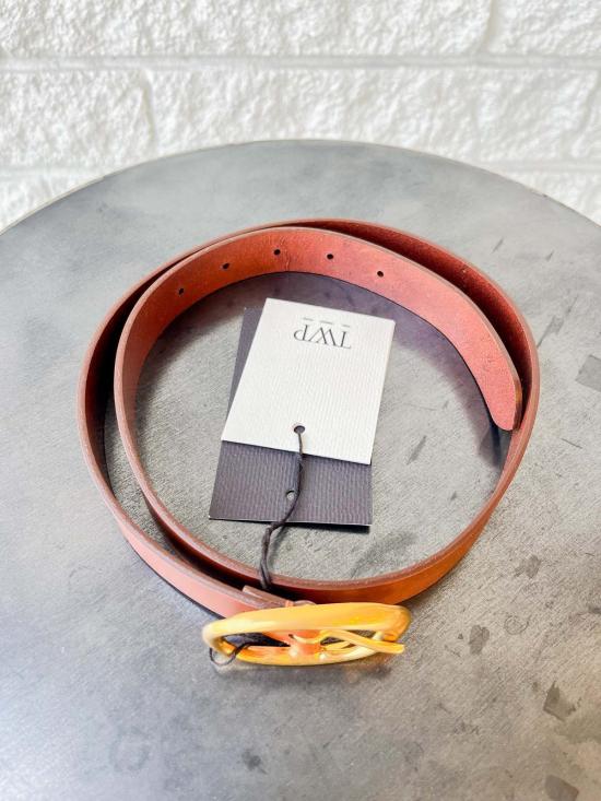  티더블유피 레귤러 벨트 Twp 내로우  코냑 - TWP